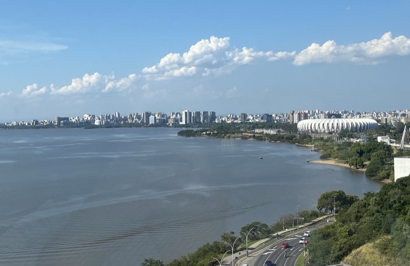 Vista de Porto Alegre e do Guaíba